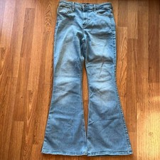 Vintage 90s light wash flare pants  size 27
