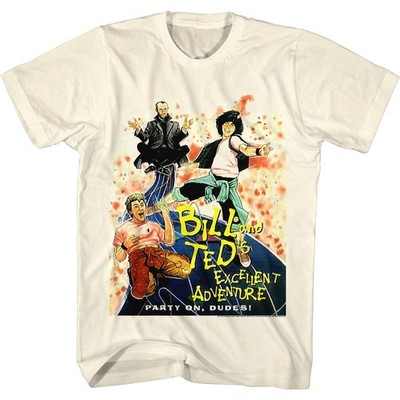 Bill & Ted's Excellent Adventure Movie Rufus Party On Dudes Men's T Shirt