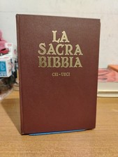 LA SACRA BIBBIA Edizione CEI-UECI 1982