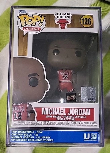 Funko POP Michael Jordan 126 Upper Deck Exclusive Uncirculated