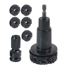 Wheel Stud Cleaner Wheel Hub Resurfacing Kit Portable Rust Remover