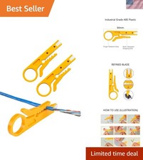Mini Wire Stripper 3 Pack Network Wire Stripper Punch Down Cutter