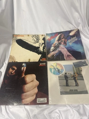 Classic Rock Vinyl Lot Led Zeppelin Don McLean Ted Nugent Pink Floyd