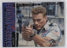 1994-95 Pyramid Street Fighter (Movie) Promos Jean-Claude Van Damme as Guile tr4