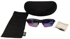 OAKLEY FLAK 2.0 SUNGLASSES PRIZM LENSES W/ ORIGINAL CASE  CLOTH EUC EPJ032433 