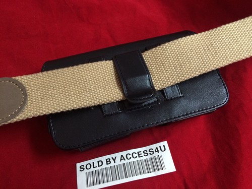 LEDER HOLSTER GÜRTEL CLIP TASCHE FÜR IPHONE 5 5S 5C VERLÄNGERTE AKKU POWER CASE - Bild 10 von 11