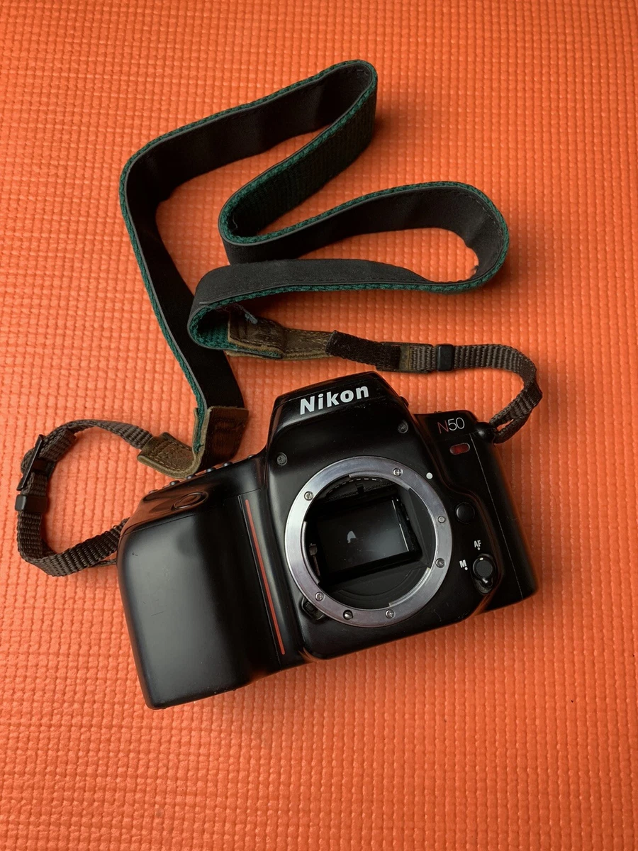 Nikon N50 Argentique - 35mm, Autofocus, Boîtier Nu (années 90, Très Bon état)