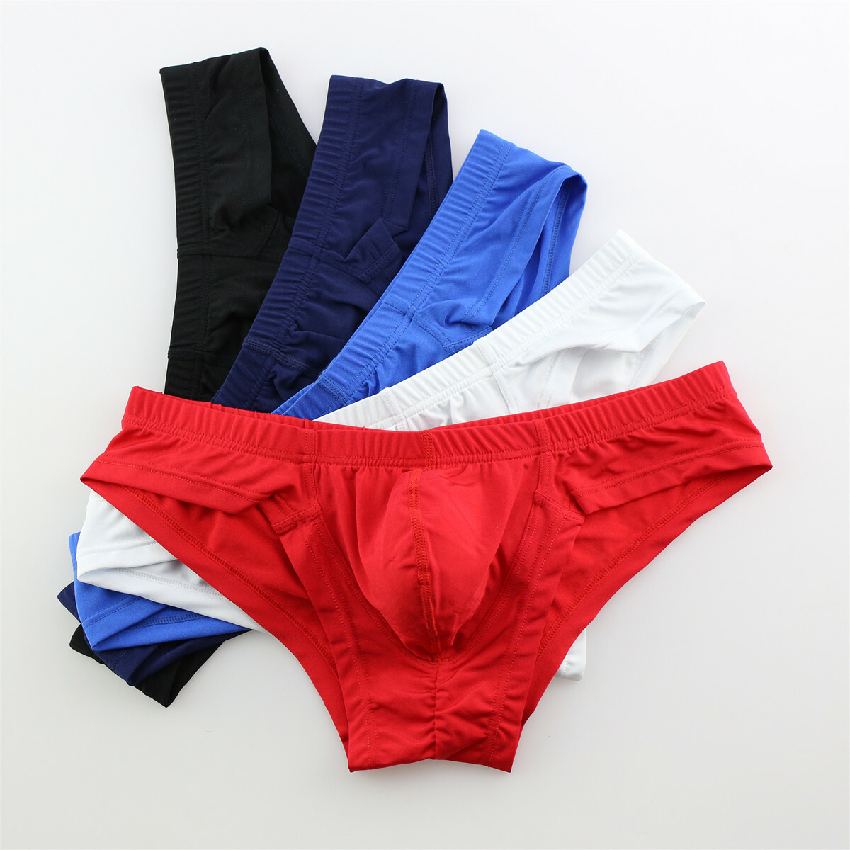 Equipo Underwear for Men Bulge Shorts Briefs Men's Underwear Pouch Flag  Striped Boxer Sweat Reducing Underwear, Red, Small : : Clothing,  Shoes & Accessories