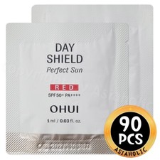 O HUI Day Shield Perfect Sun Red 1ml x 90pcs 90ml SPF 50 Sample Newest OHUI