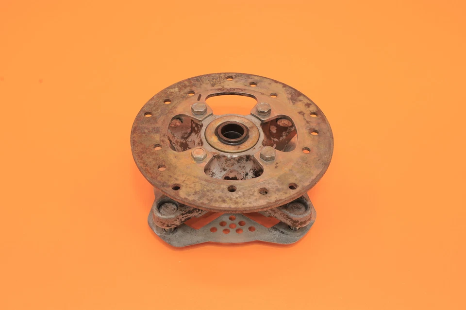 2006 06-07 OUTLAW 500 IRS OEM Front Wheel Hub Set Left Right Mount Rotor Brake Foto 4 de 4