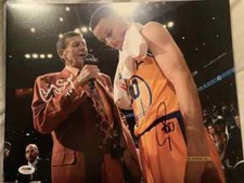 Steph Curry Craig Sager Warriors Signed 11x14 Photo Pic Psa