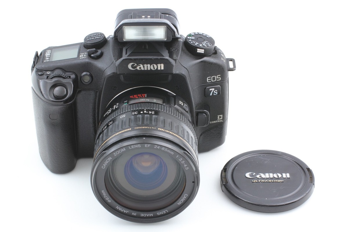 NEAR MINT】 Canon EOS 7S ELAN 7NE SLR Film Camera EF 24-85mm