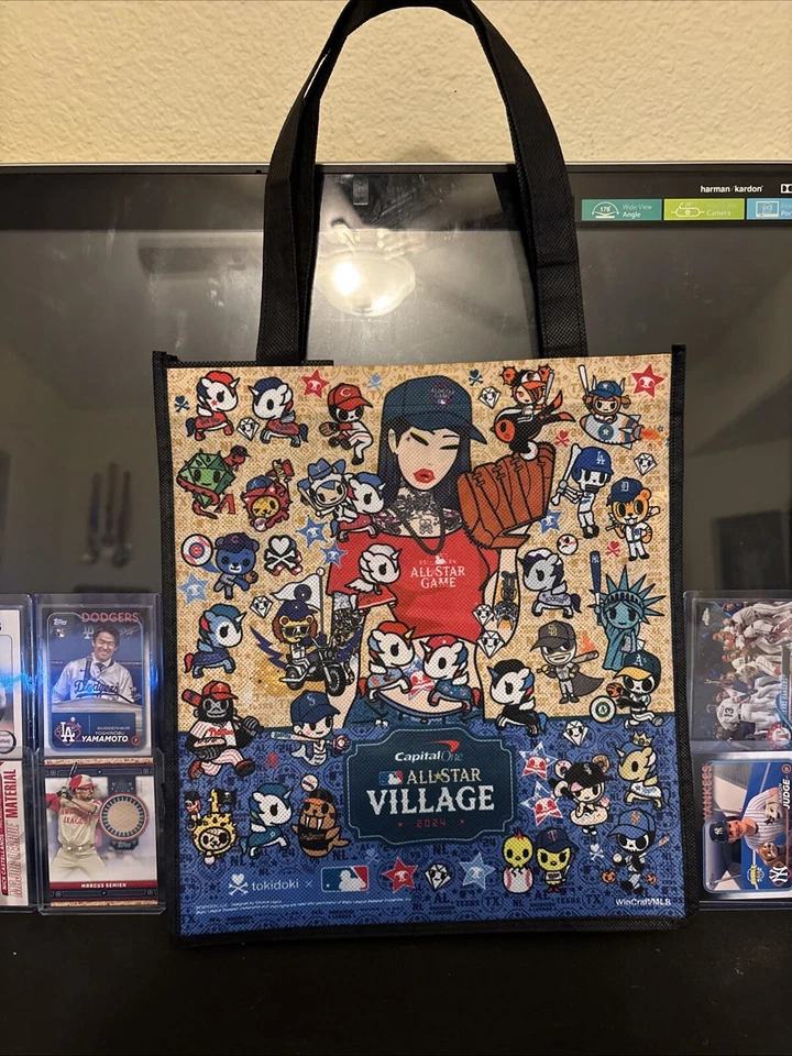 Tokidoki 2024 MLB All Star Game Tote Bag Capital One All Star Village - Image 2 of 4