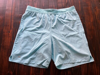 New Fabletics Blue Athletic Shorts w/lining Mens Large