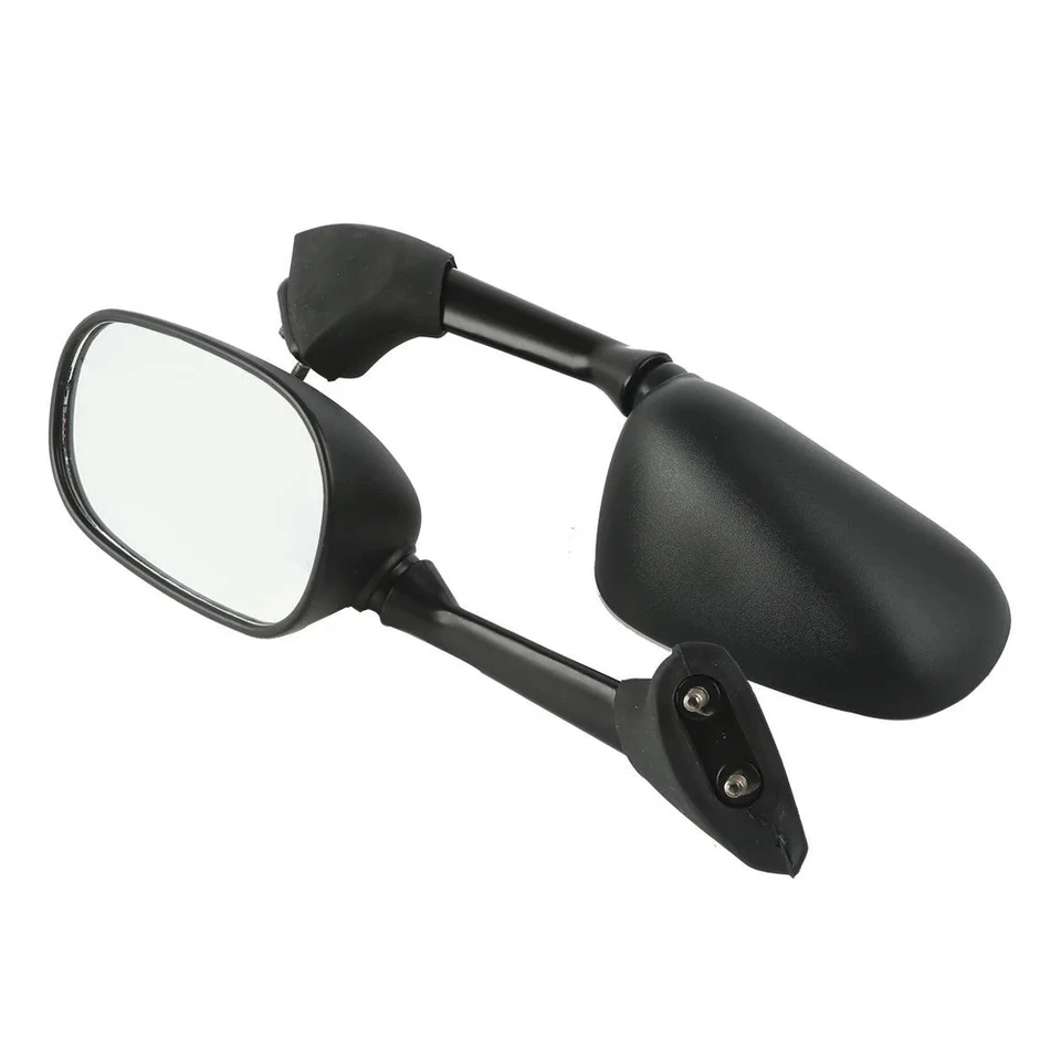 Black Replacement Mirrors Fit For Yamaha YZF-R1 2000-2008 YZF-R6 2006-2007 - Imagem 4 de 4