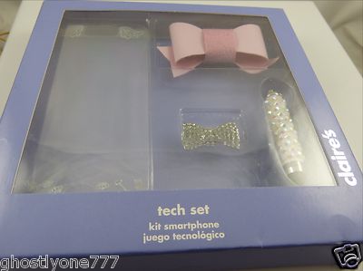  Cell phone accessories for Iphone5 button stylus cord wrap and screen sheet