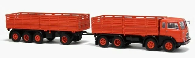 Modellini statici camion a rimorchio scala 1:87