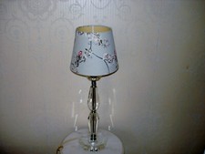 VINTAGE TALL CRYSTAL GLASS
