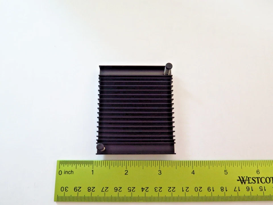 70mm x 60mm eVGA 6200 AGP GPU Cooler VGA Chipset Heatsink Cooling Spring-Loaded - Image 2 of 4