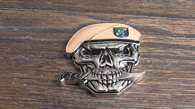 US Army Rangers Challenge-Münze – Mit Samtbox, Geschenk Für Veteranen