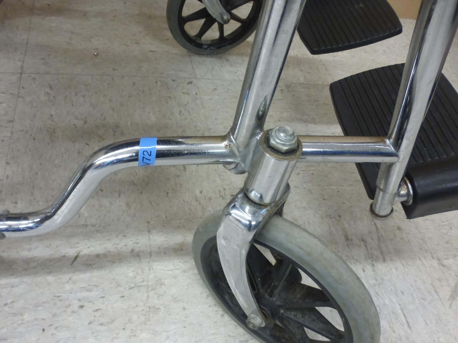 DMA 3003 Wheelchair Folding Travel Transit Footrest Serviced eBay