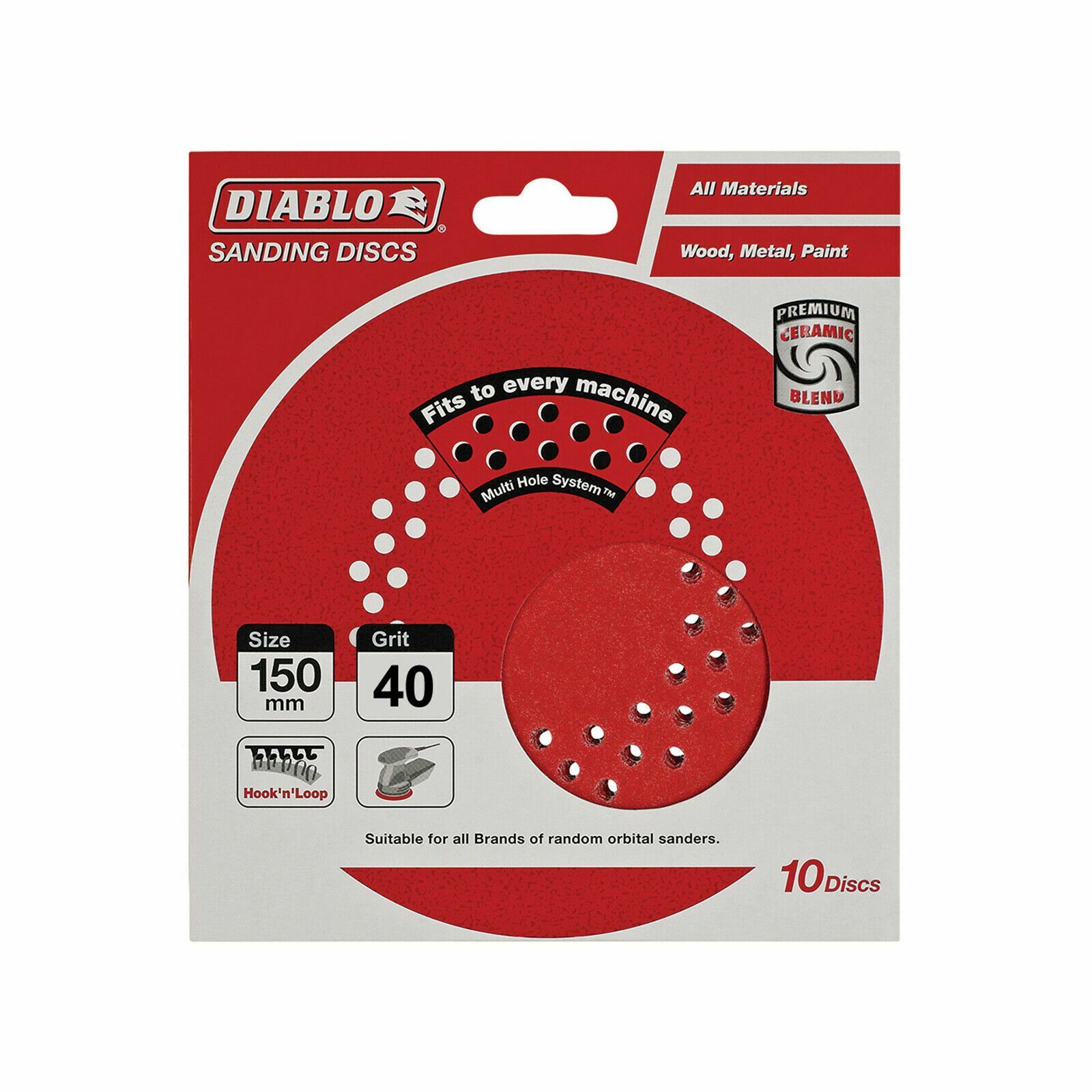 Diablo 150mm Multi Surface Orbital 