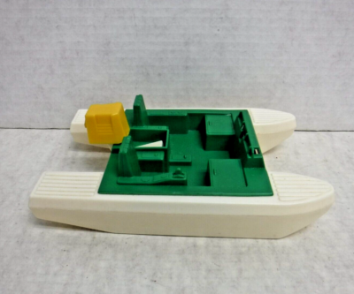 Pontoon Boat Adventure People Fisher Price Vintage 1976 Vehicle