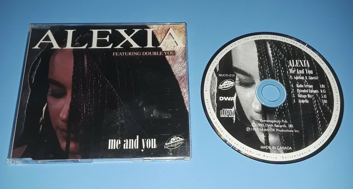 ALEXIA - ME AND YOU (Maxi-Single CD) DWA Records - 1995 RARE