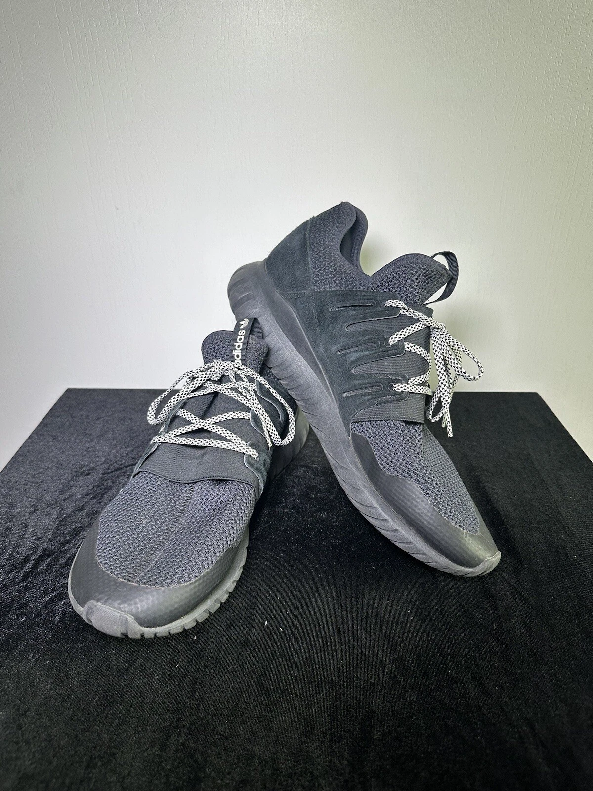 Size 12 - adidas Tubular Radial Black