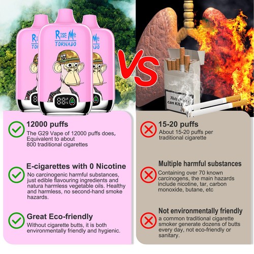 Einweg E-Shisha E-Zigarette AUPO Vape mit 0mg Nikotinfrei 6 Sorten Shisha Vapes - Bild 6 von 58