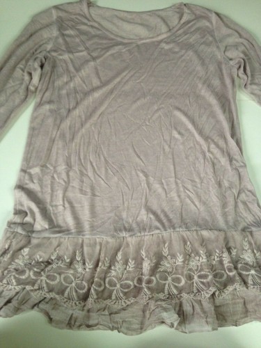 NEW! Flora Ashley 2 Piece Top & Vest Womens Small Medium Large XL Lace Cowl Neck - Picture 3 of 11