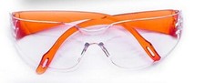 NEW Kids Safety LAB RECREATIONAL Glasses Protective Protection CHILD ORANGE 565