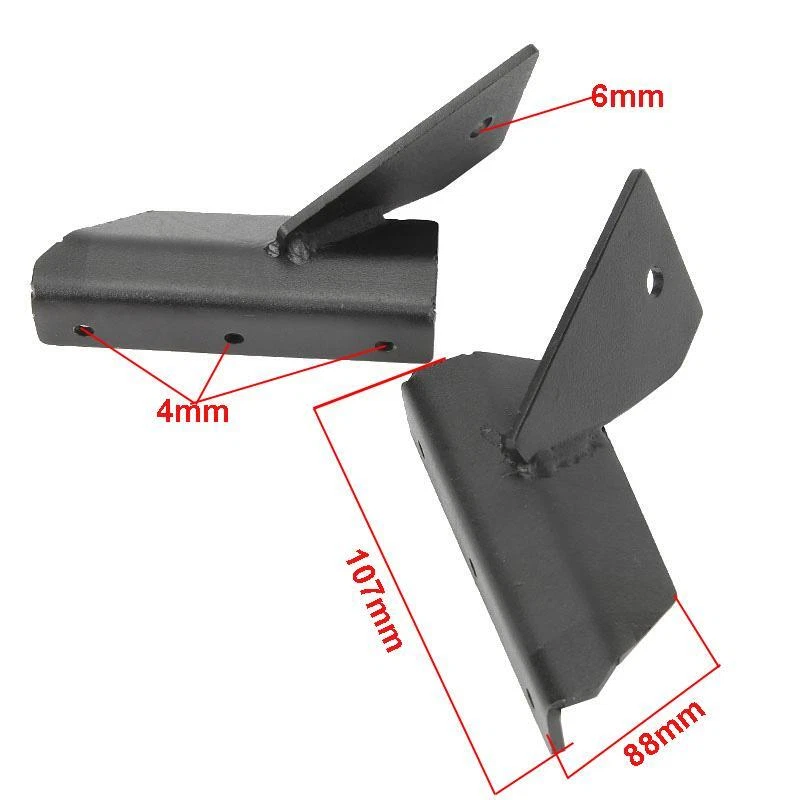 Vainas de luz LED Fit Jeep Cherokee XJ 84-01 lámpara antiniebla punto atmósfera + soporte de montaje Foto 2 de 4