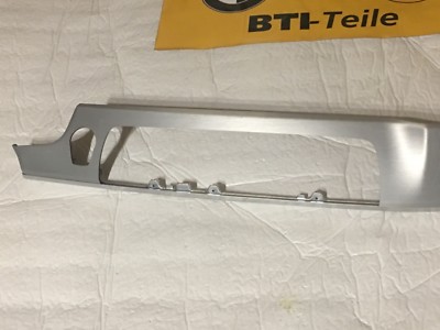 BMW 5er F10 F11 LCI DEKORLEISTE BLENDE I-TAFEL ALU BEIFAHRER 9192955