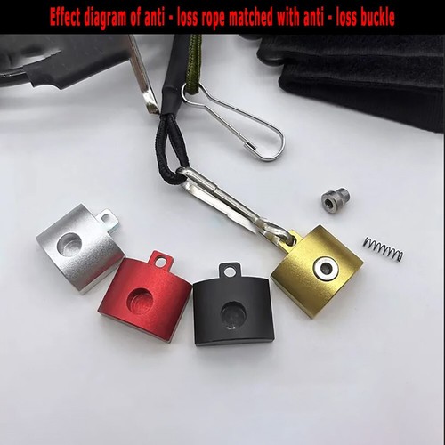Heavy-Duty Keychain Anti-loss Buckle Tactical Rope for Kublai Khan P1/P1S/P1M/N1 - Picture 5 of 9