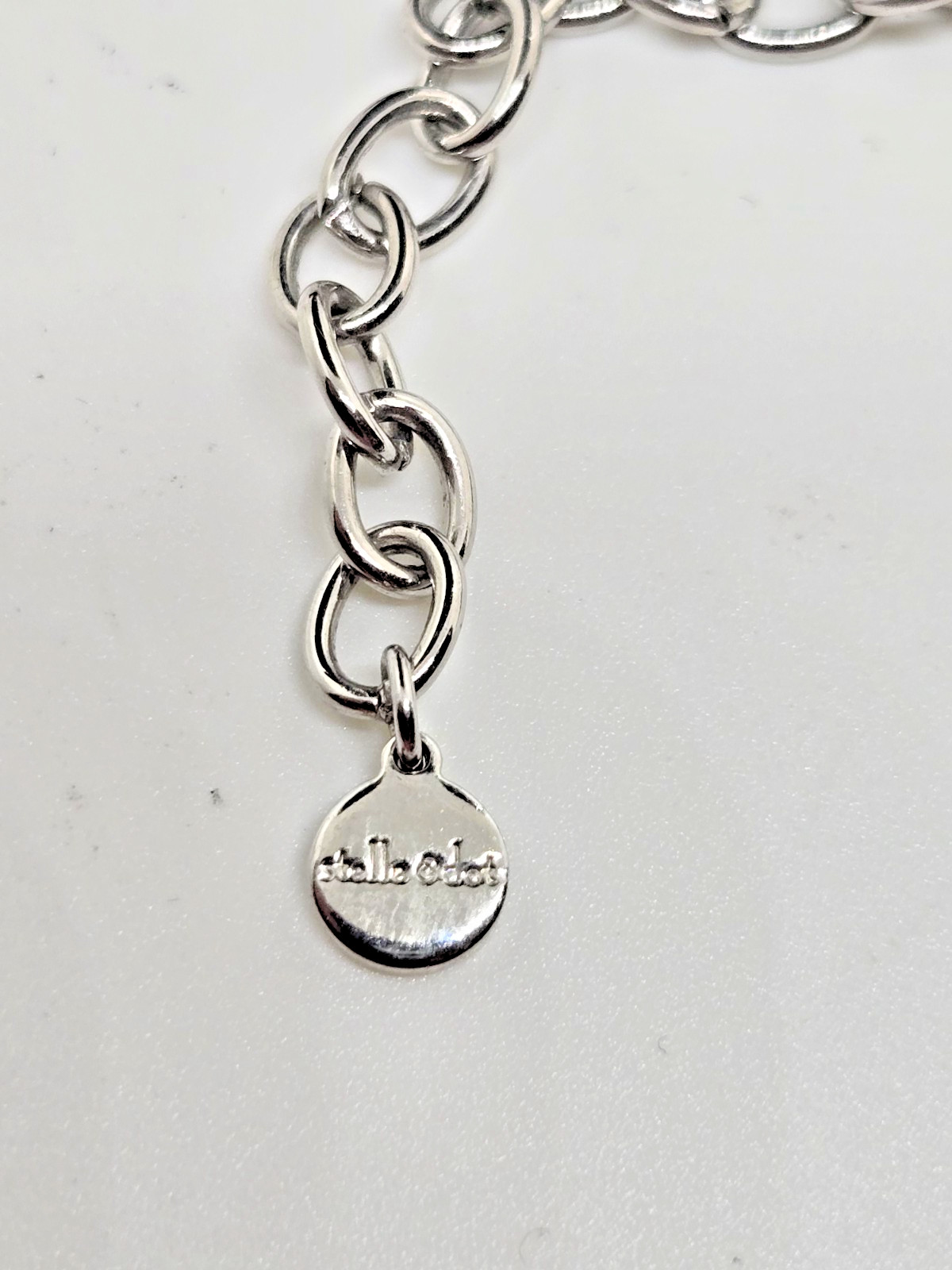 STELLA & DOT MULTI CHAIN  STATEMENT NECKLACE - image 6