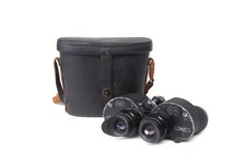 Original WW2 SARD Square D 6x42 Mark 43 Aero US Navy Military Binoculars w/ Case