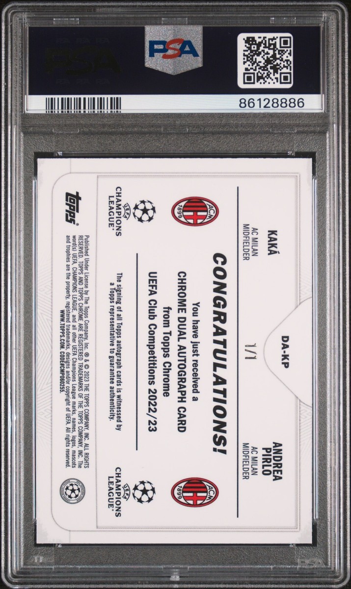 世界10枚！22-23 Panini Immaculate KaKa Auto Amazon.co.jp: 世界10枚！22-23 Panini Immaculate KaKa Auto