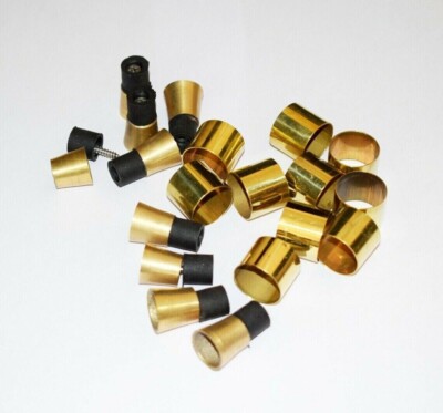 Punta Di Ricambio In Ottone, Tubo, Gomma, Perno Solo Per Bastone - Foto 4