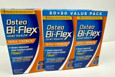  LOT 3 PACK Osteo Bi-Flex Joint Health Triple Strength Supplement ( 2024+)