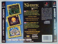 ***BACK INLAY ONLY*** Shrek Treasure Hunt Playstation One 1 PSOne PS1 PS PSX