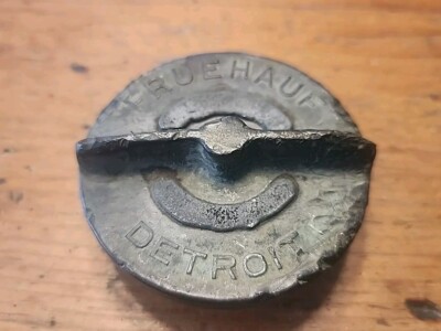 Early FRUEHAUF DETROIT Tractor Truck Gas Radiator Cap ~ Brass - CAR | eBay