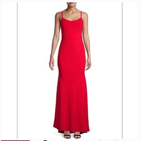 dress the population red dress Dress the Population Catalina Dress - Red