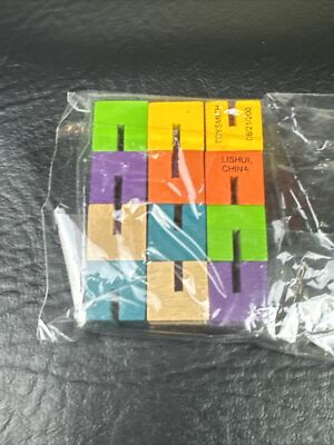 Wooden Fidget Puzzle ToySmith Wood #6496