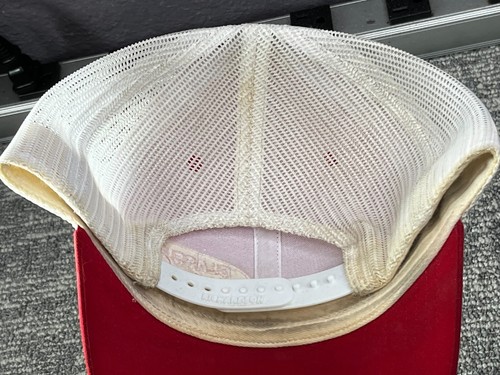 Richardson 112 Truckermütze Snapback verstellbar Cap rot-weiß gebraucht 900731 - Bild 6 von 11
