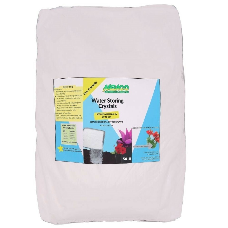 Water Absorbing Polymer Crystals Soil Moisture eBay