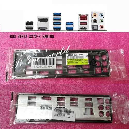 I/O Shield Backplate For ASUS ROG STRIX X370-F GAMING Motherboard IO