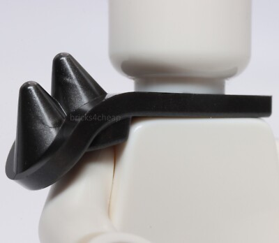 Lego Pearl Dark Gray Minifig Armor Shoulder with 2 Spikes