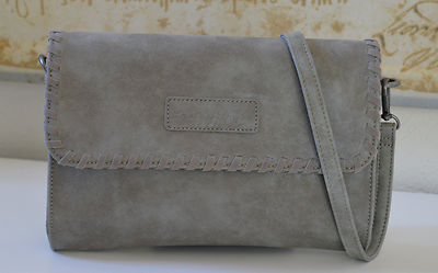 FRITZI AUS PREUßEN     SALE Clutch Umhängetasche ALESSIA Vintage Grau