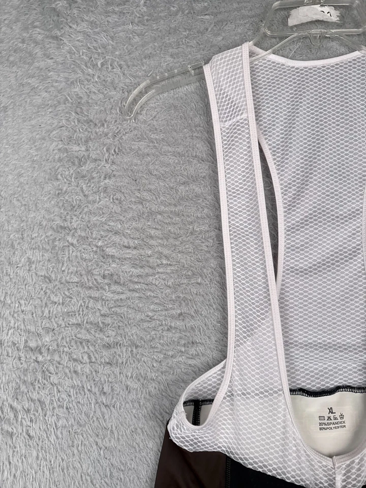 Culotte con tirantes de ciclismo adulto extra grande marrón negro acción Rideshop Old West Westen Foto 3 de 4